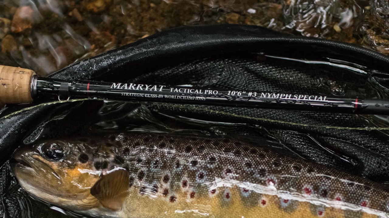 Marryat Tactical Pro Nymph Special Rod with Trout