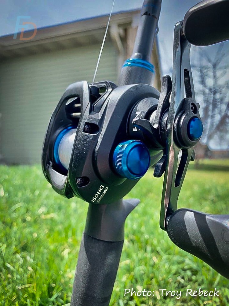 Bought my first baitcasting reel for $5 at a yard sale. It's a Shimano