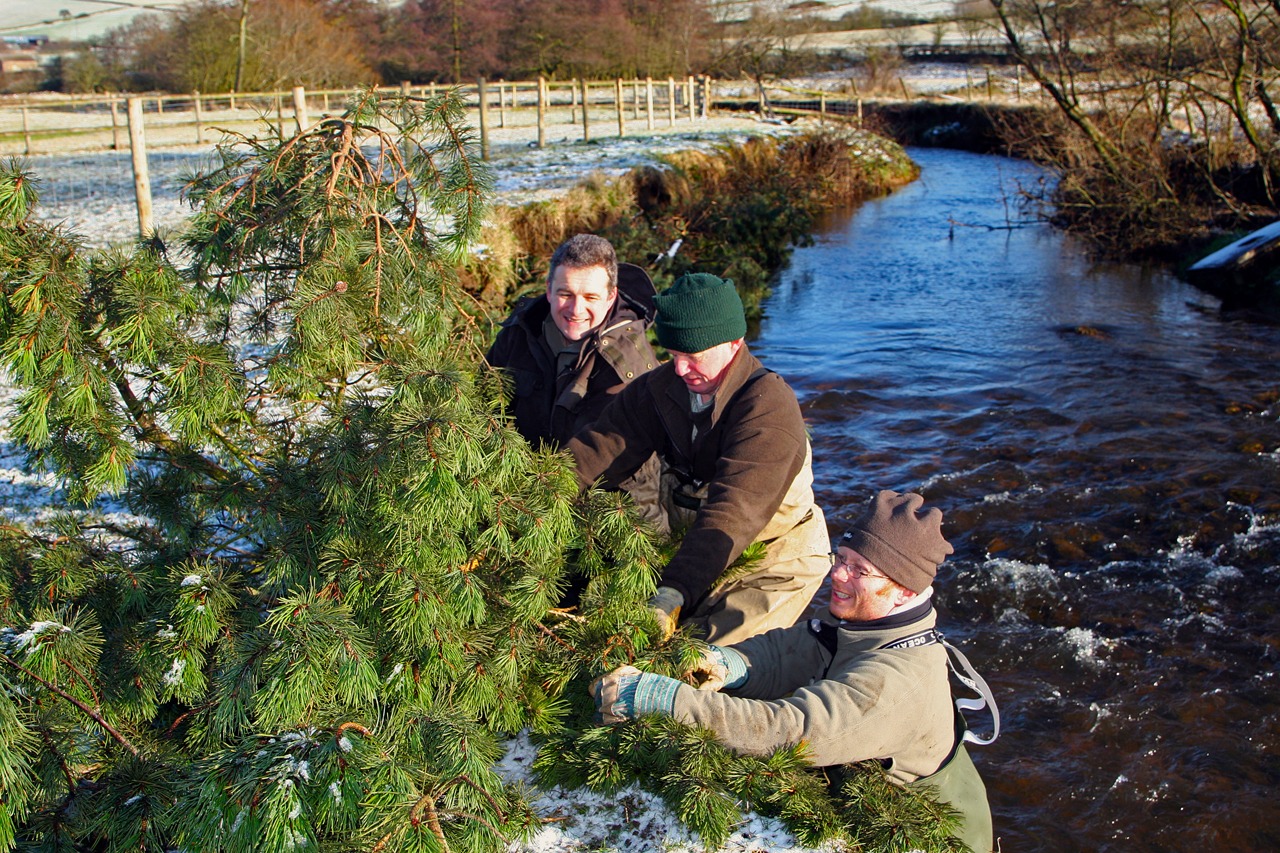 Wild Trout Trust conservation officers in action