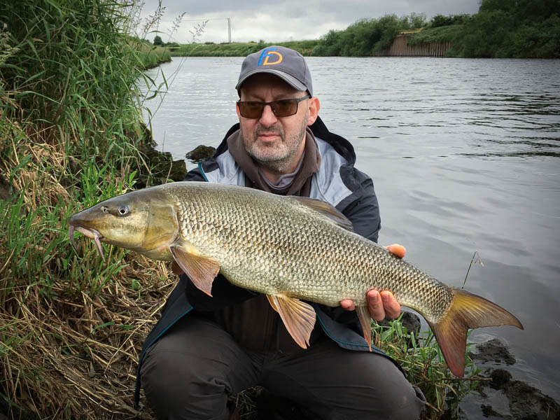 Barbel Fishing success for John Pearson on the Trent