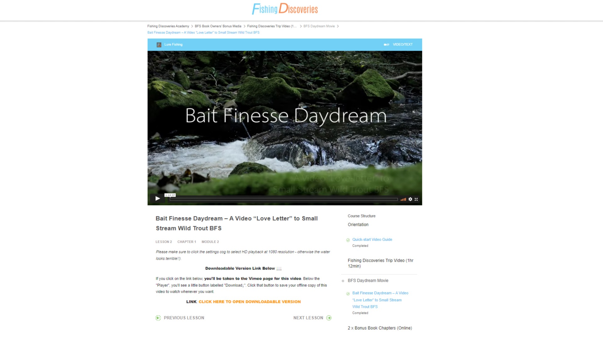 Bait Finesse Daydream movie screenshot