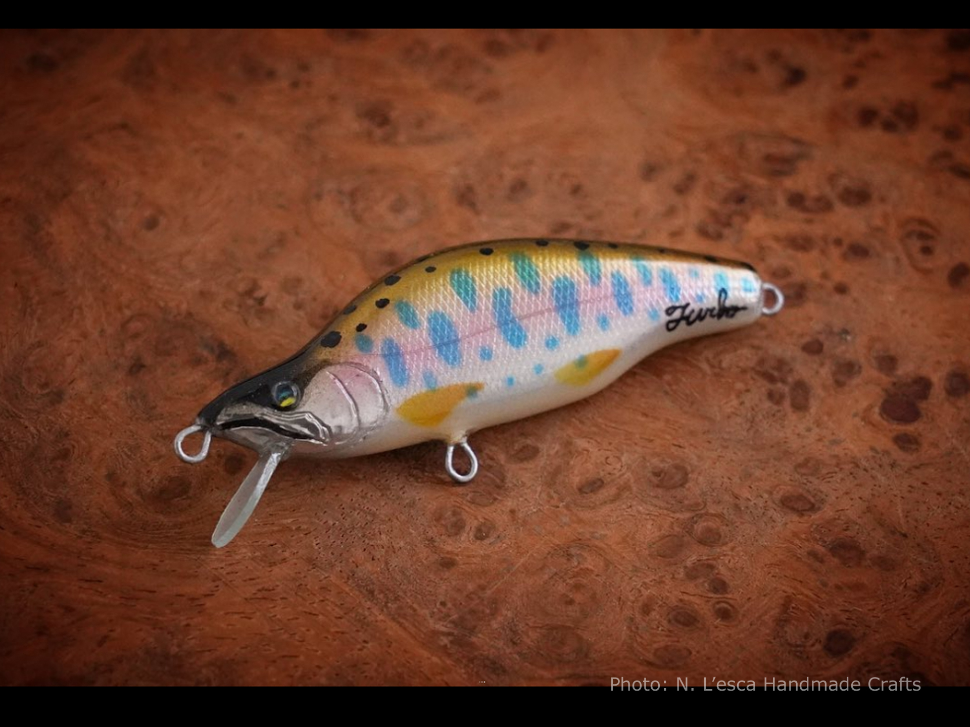 Making a Clear Minnow Lure - a how to guide on handmade fishing lures 