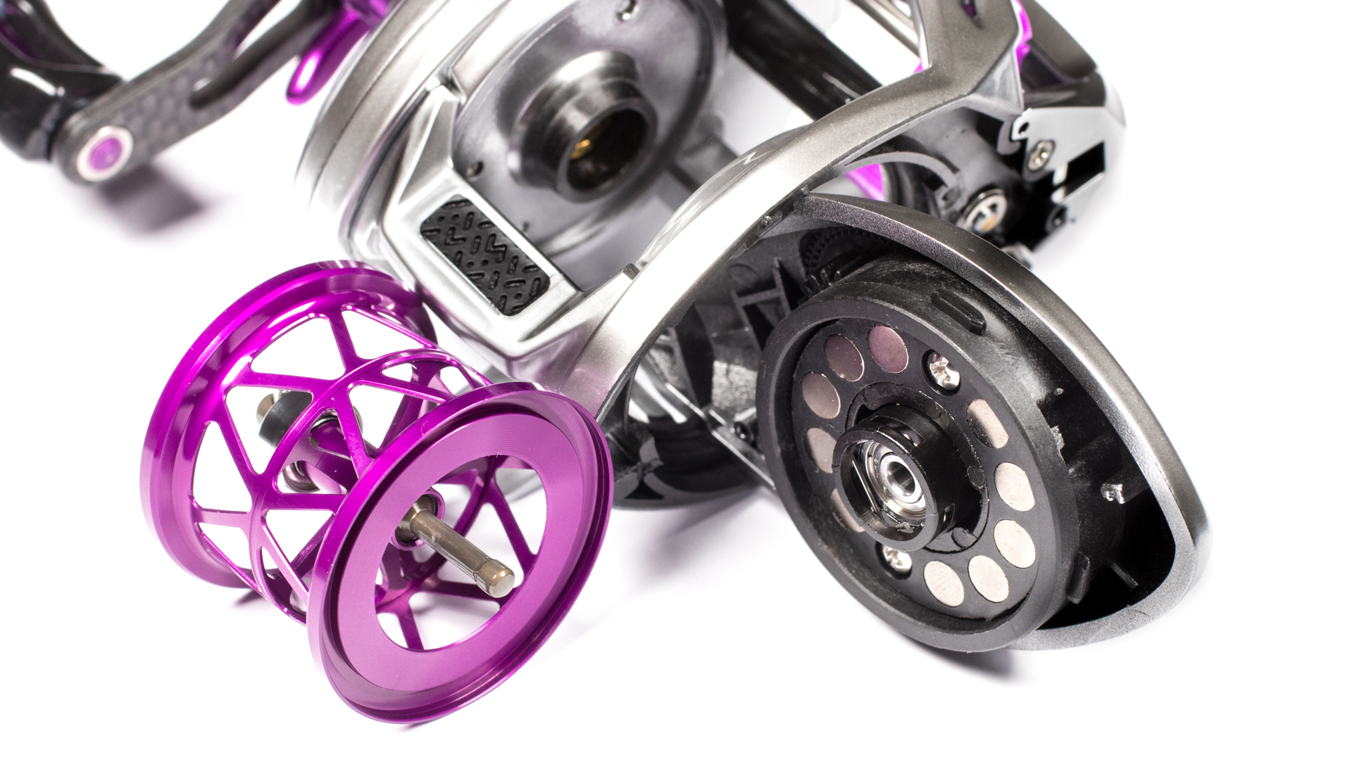 Magtrax style brakes on the Castfanatic B1 affordable BFS reel